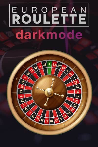 European Roulette Dark Mode